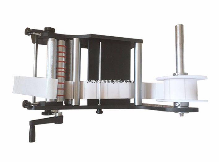 Manual Adhesive Sticker Packaging Labeling Machine For Round Bottles