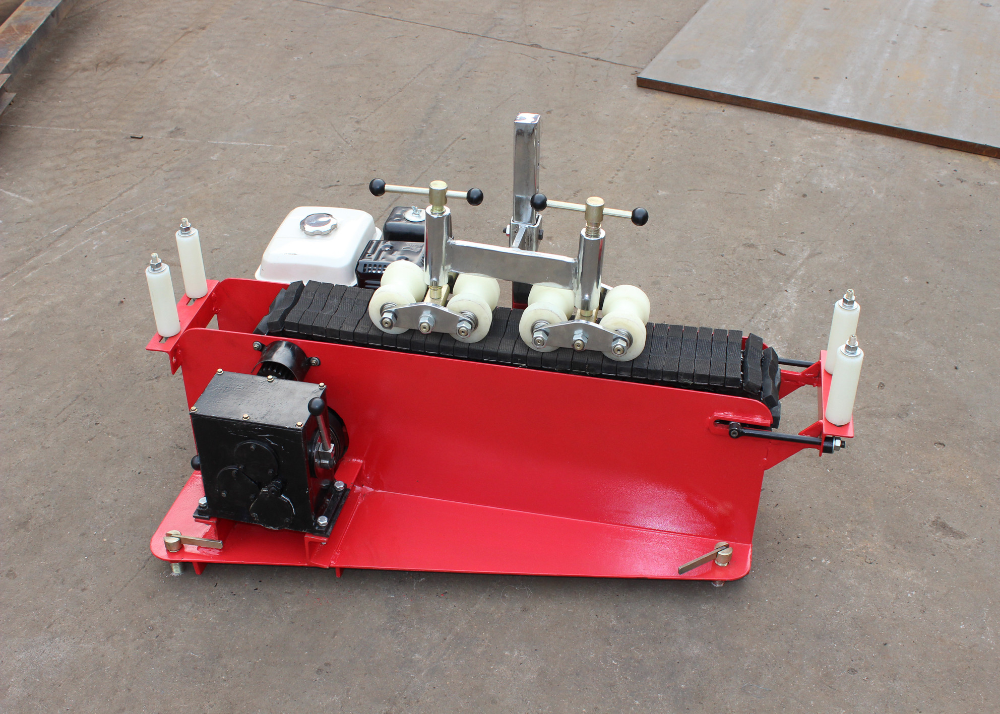 Honda Gasoline Engine Cable Puller Winch for Small Diameter Cable Layout