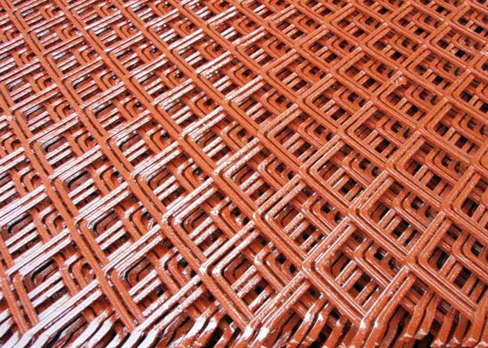 Flattened Expanded Metal Sheet Mesh For Stair Treads / Cladding 4 * 8ft 30 * 60mm