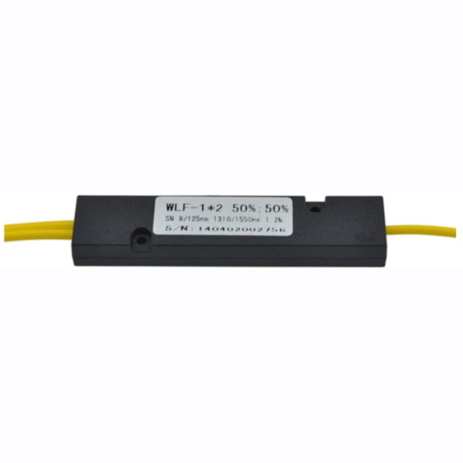 FTTH Singlemode 1x2 50/50 LC UPC ABS fiber optical splitter fbt coupler 1310nm or 1490nm or 1550nm