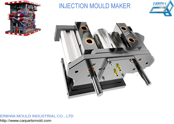 Connecting Fitting Accessories Auto Trim Mold , Plastic Part Design For Injection Mold