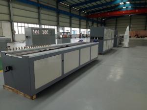 China 300mm PVC Profile Extrusion Line With Conical Double Screw Extruder on sale