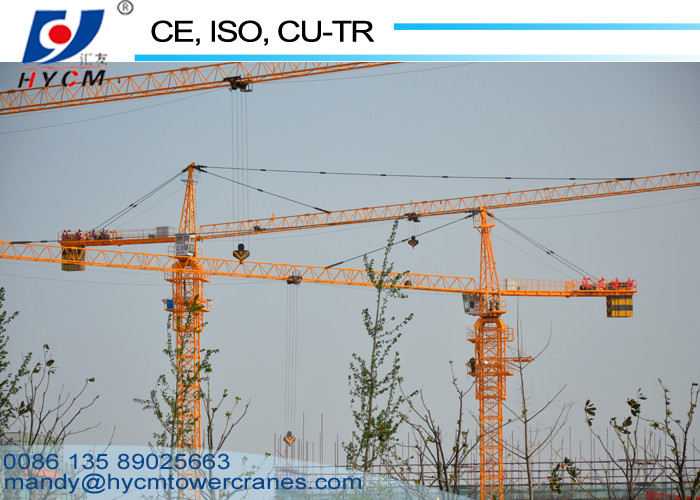 Tower Cat 6ton QTZ63(5610) 1.0ton Tip Load Brand New Topkit Tower Crane with 56m Boom and 40m Freestanding Height