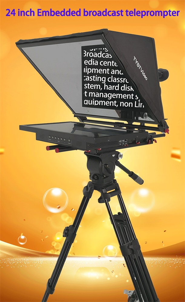 24 Inch Bestview Teleprompter Vidro The Ideal Choice for TV Broadcast Studio Prompter