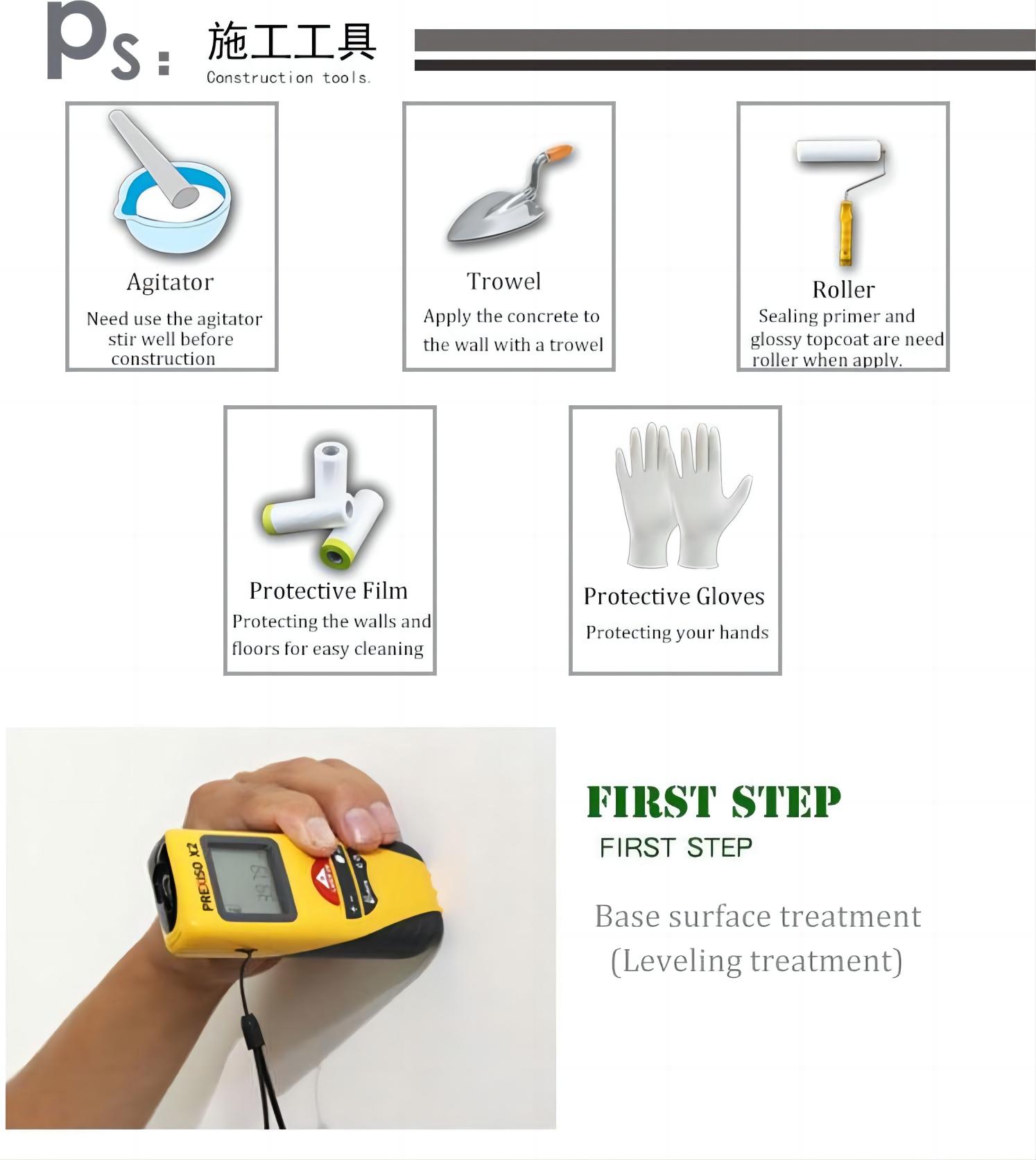 Microcement Stucco Self Leveling Cement for State-of-the-Art Liquid Coating Solutions