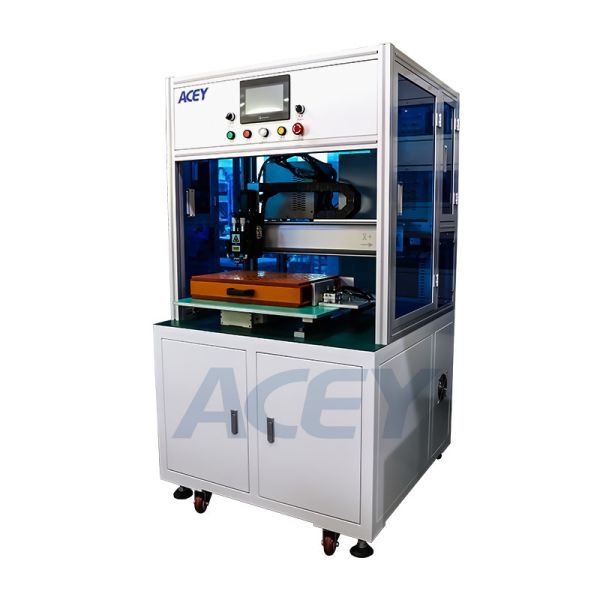 8000A Transistor Single Sided Automatic Lithium Battery Spot Welding Machine For 18650 26650 32140