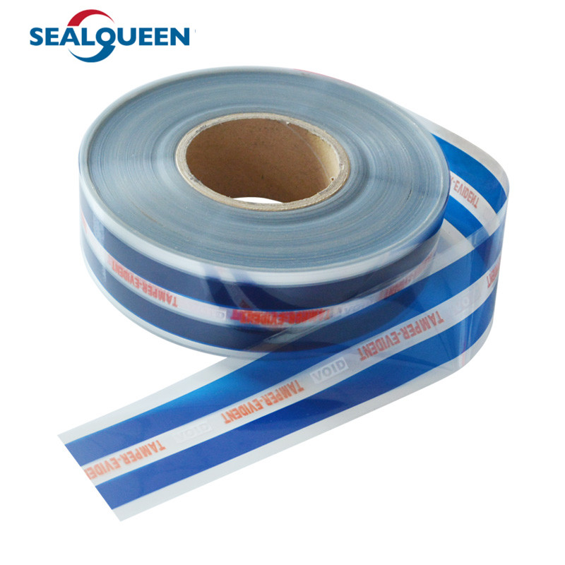 Level 4 Hot Melt Seal Tape Void Tamper Evident Security Tape For Courier Bag