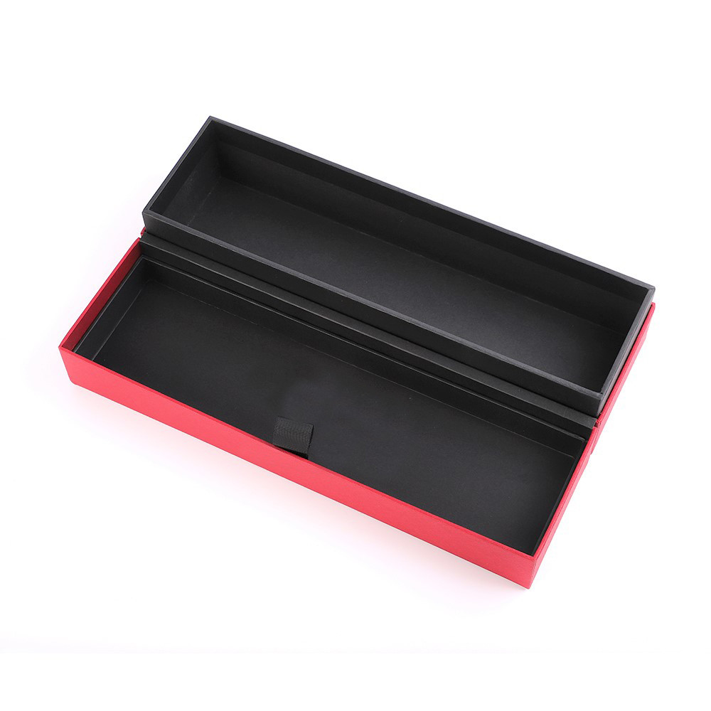 Spirit Luxury Rigid Cardboard Wine Bottle Packaging Box ODM With Tab Opening