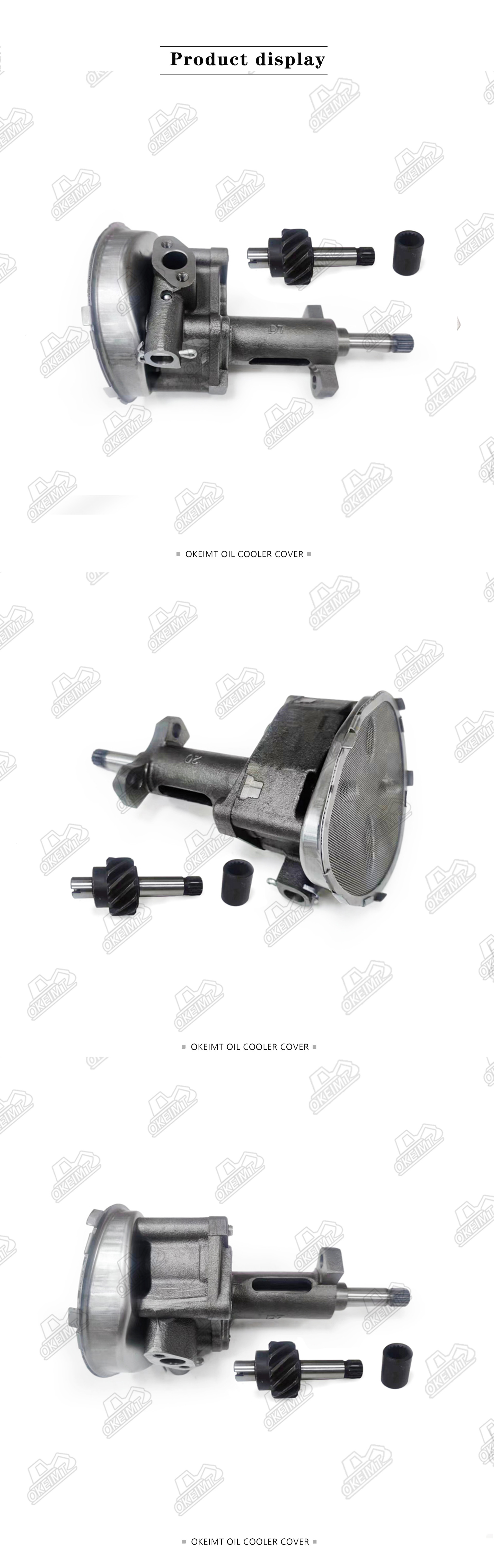 Isuzu 4BG1 Engine Oil Pump 8-97128110-0 Hydraulic Oil Pump Assembly