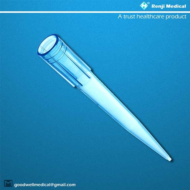 Renji Sterile Pipette Tips Polypropylene Material CE certification