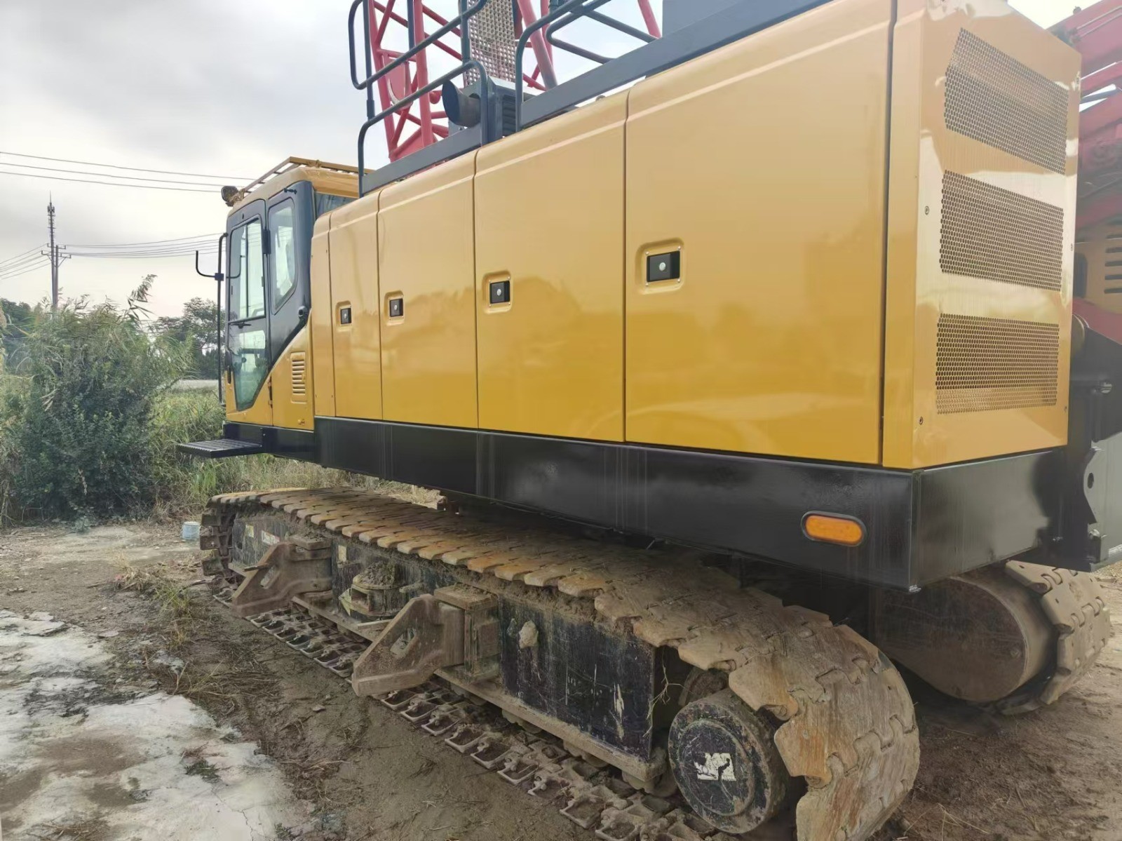 2020 Model Second Hand Crawler Cranes 60t Crawler Crane SANY SCC600A Boom 37-49m