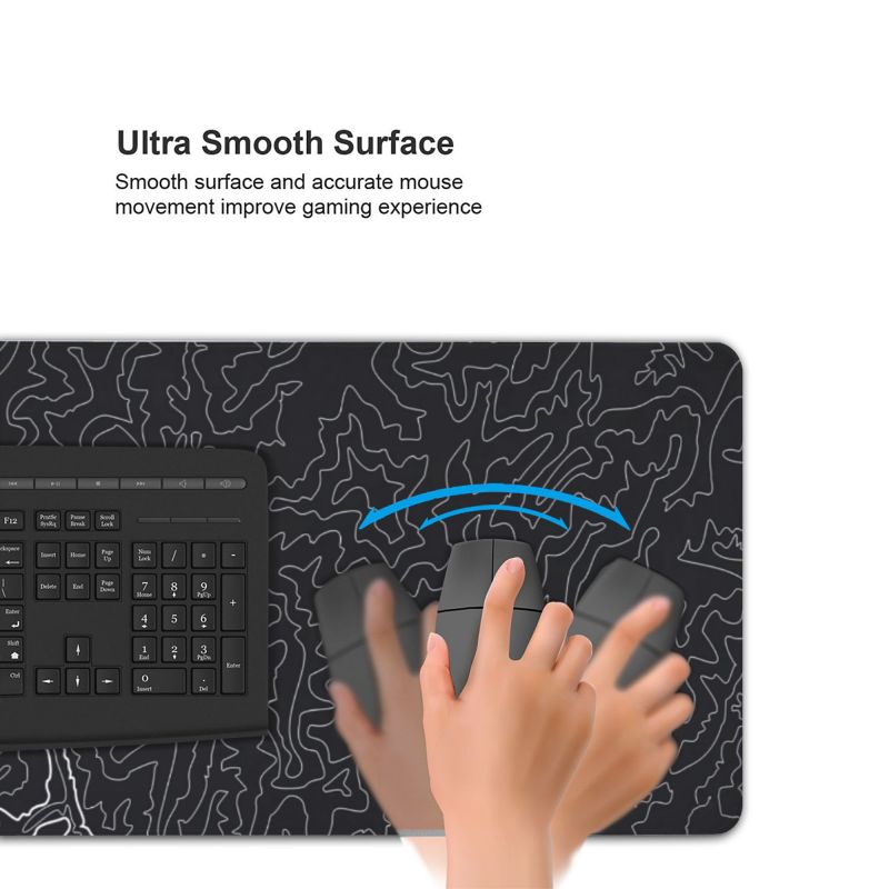 Laptop/Desktop Gaming Mouse Pad Waterproof 3mm Thick Customizable Mouse Mat 900x400