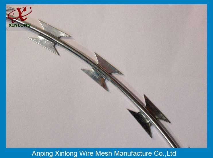 BTO CBT Razor Barbed Wire with Single / Double Coil For Airport