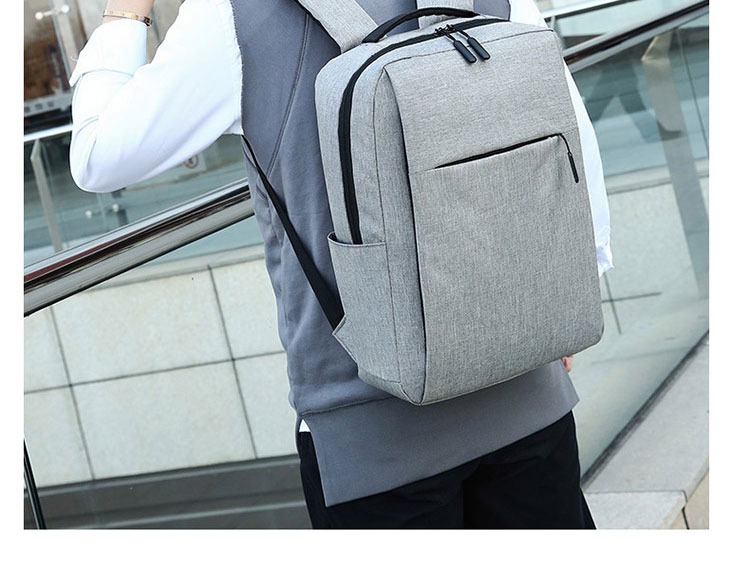 Antitheft Mens Travel Computer Backpack Waterproof Office Backpack With USB Charging Port