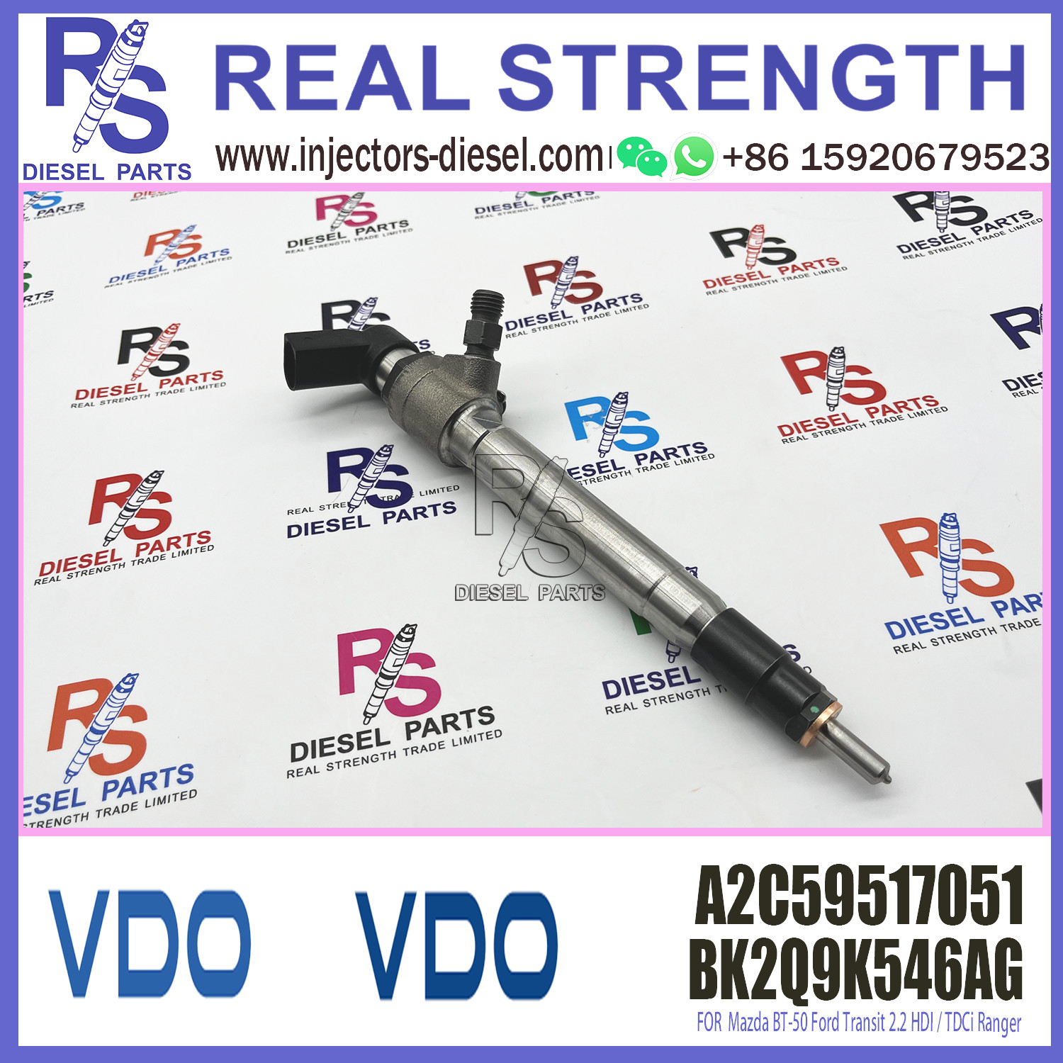 Original new diesel V-O-L-V CUMMINS injector, manufactured in the UK. We are distributors of V-O-L-V, CUMMINS, and every