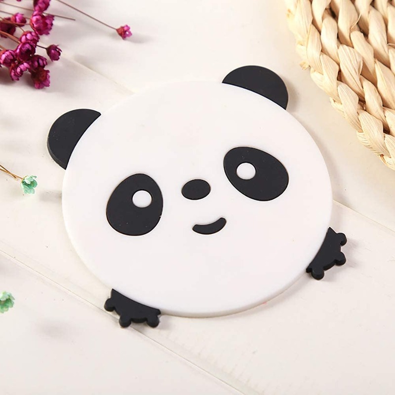 Minglu CM-003 Cute animal Round Drink Coasters  Cup Mats Coffee Mug Bar Coasters for for office, restaurant, home, or bars