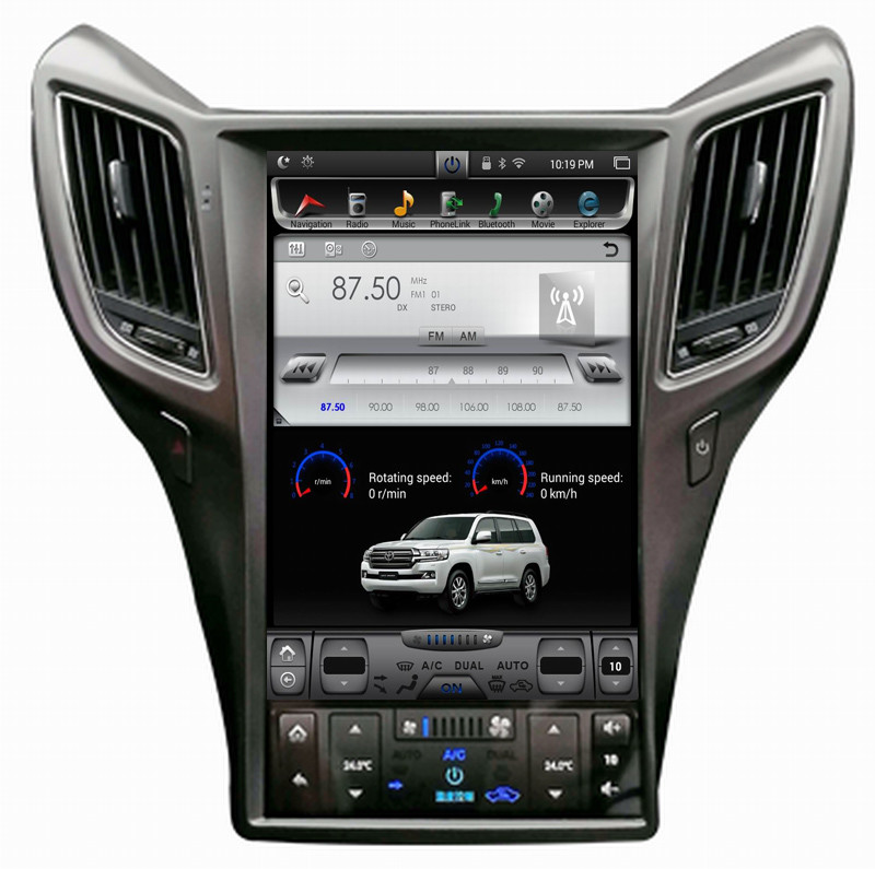 Ouchuangbo 10.4 inch android 6.0 system for ChangAn CS75 with AUX 3g wifi BT steering wheel control