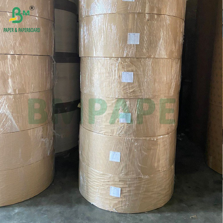 Coated One Side C1S Gloss Label Face Paper 90gsm For Labelling Industry