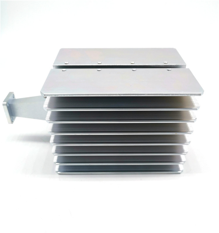 300w Aluminum Waveguide Load / Rf Load Termination 26.5-40ghz Anti Rust