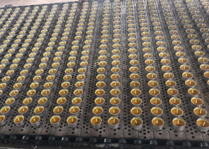 316 L Stainless Plate Link Belt , Perforated Plate Mesh For Noodles Drying