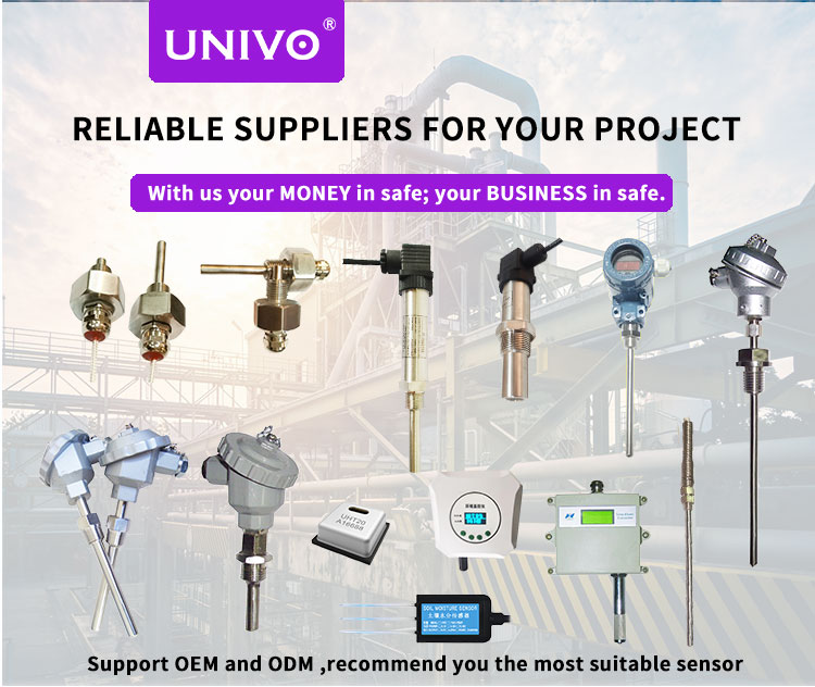UBTT-01 High Temperature N Type Thermocouple Sensor 316 Or 316L For 0-500 Degree Measurement