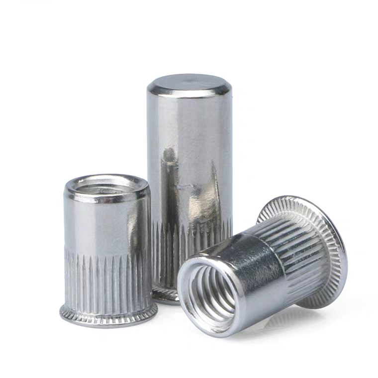 ISO9001 2015 Certified M4/5/6/8/10/12 Carbon Steel Rivet Nuts with Big Countersunk Head