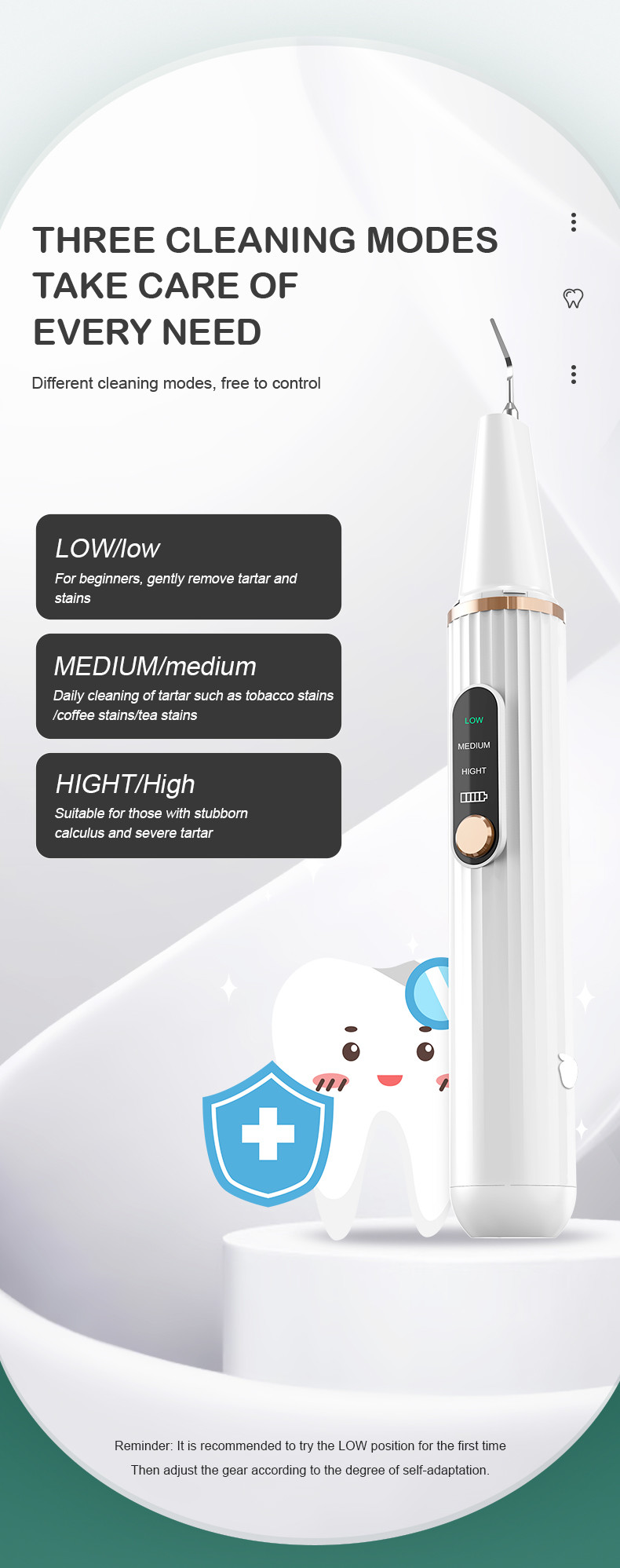 Wifi Visible Plaque Remover Ultrasonic Electric Tooth Cleaner With Camera Dental Calculus Removal