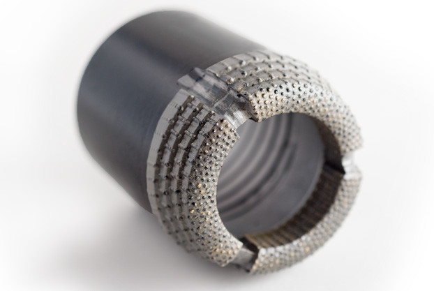 NQ HQ PQ Surface Set Diamond Bit for exploration diamond core drilling samples