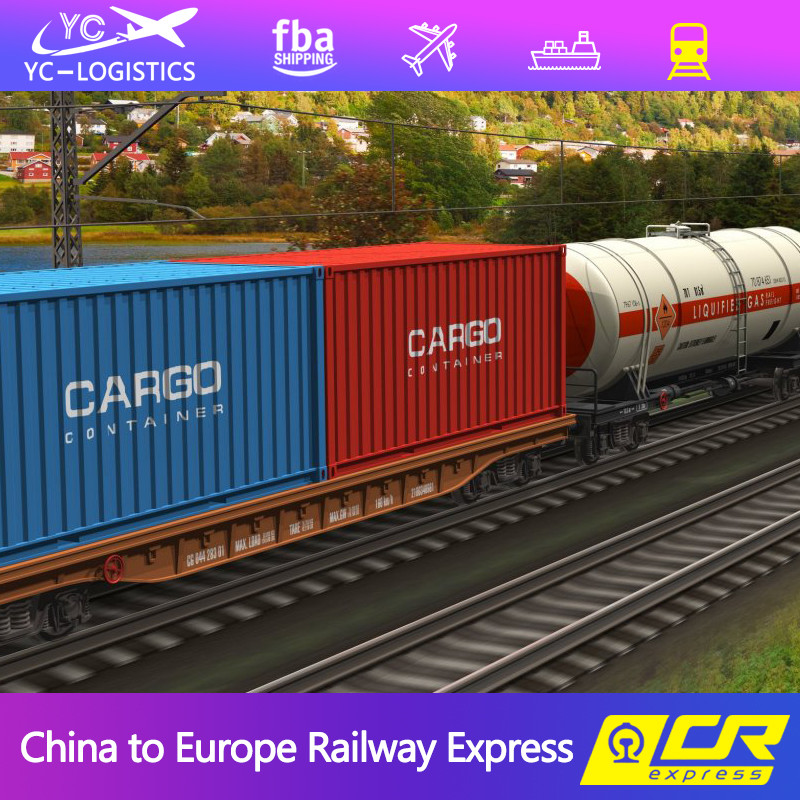 6 To 7 Days Amazon FBA Shipping Agent , DDU Train Shipping From China