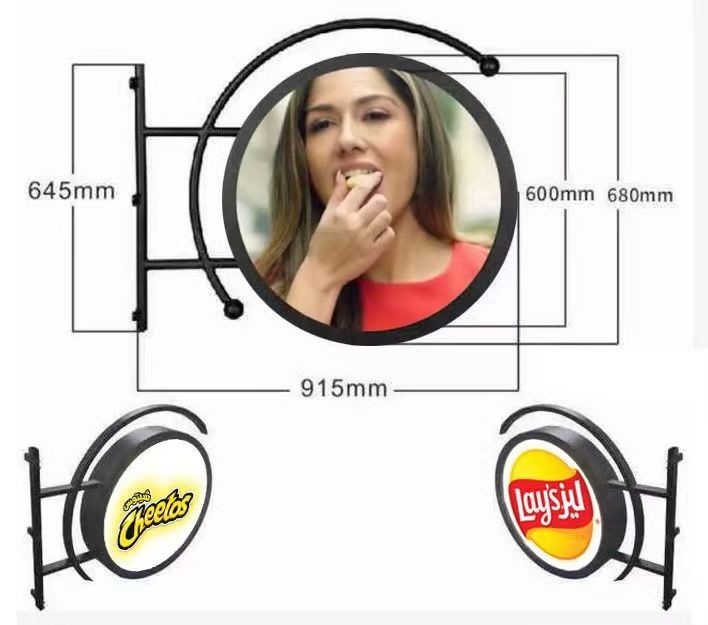 HD LED Display for LOGO Advertising with High Definition Contrast and Fast Installation