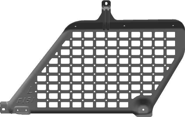 Jeep Toyota Car Trunk Shelf with Aluminum Extrusion Luggage Storage Off-Road