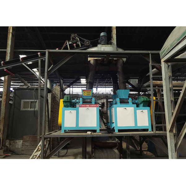 Ammonium Phosphate Potassium Sulfate Granulating Machine Double Roller Extrusion Granulator