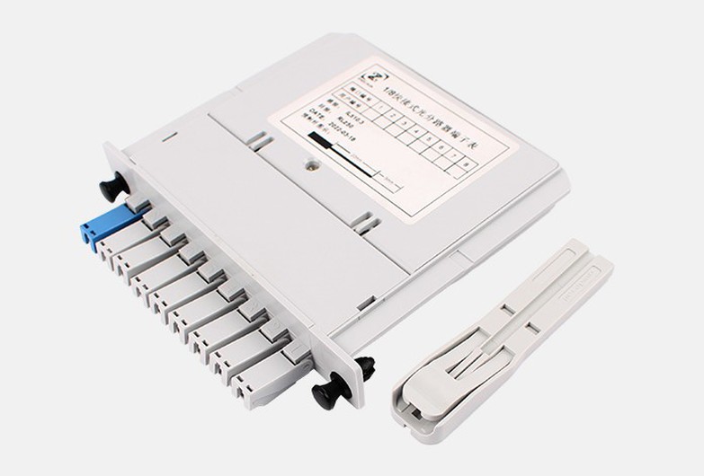 700 2 Fast Connect Cassette Type PLC Splitter 1x8 Optical Splitter For FTTH