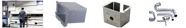 Chrome Powder Coating Custom Sheet Metal Box Ra3.2