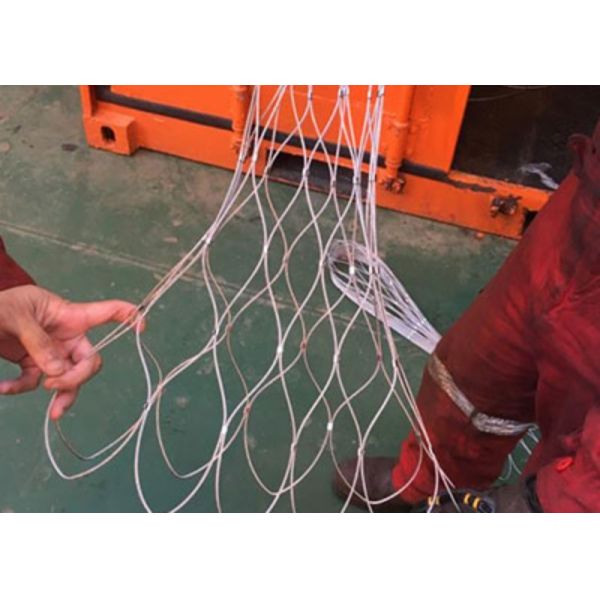 Stainless Steel 304 Wire Rope Mesh For Fencing And Security