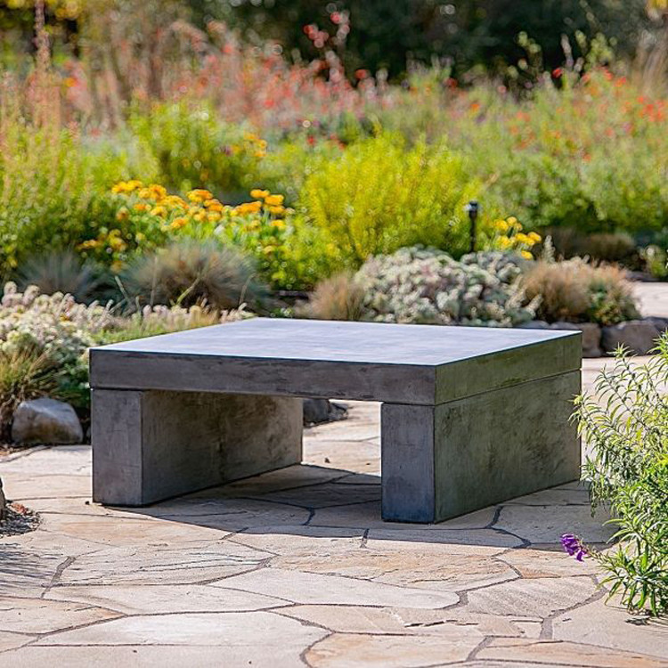 Direct Factory Modern Concrete Table Furniture Set for Patio Concrete Table Decoration