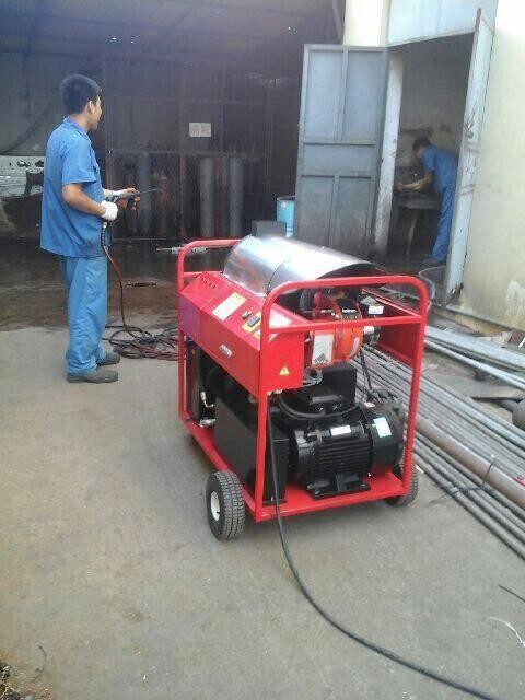 380v 11kw 350Bar Electric Hot Water Power Washer / Diesel Hot Water Pressure Cleaner
