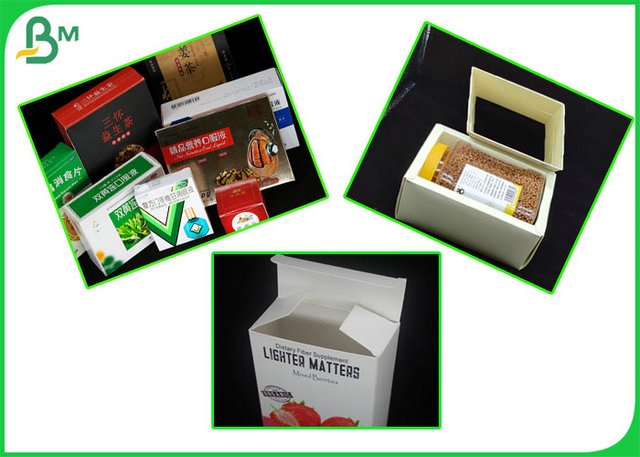 Virgin Pulp Style Coated One Side SBS Paper For Paper Box Material