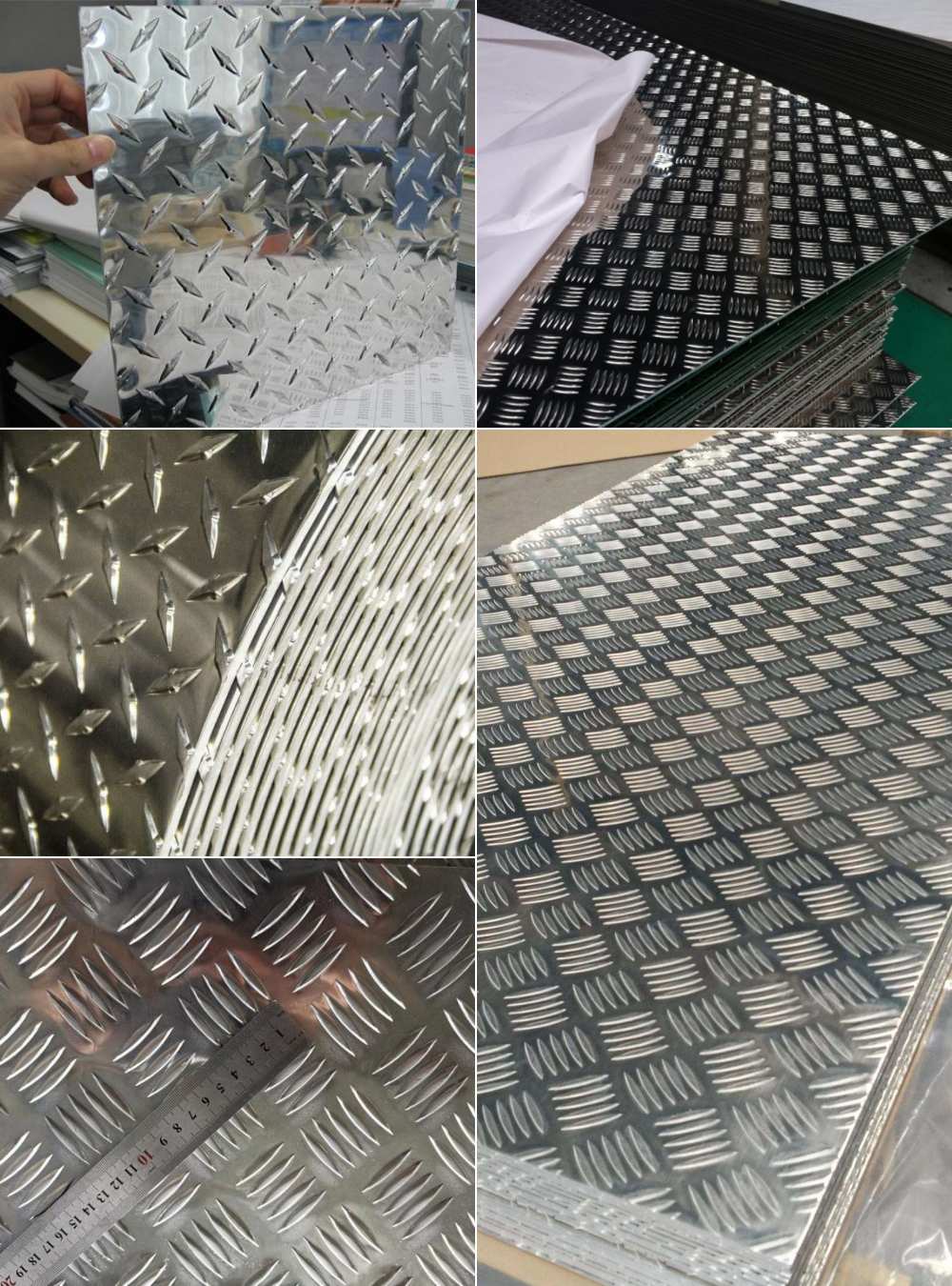 aluminum checker