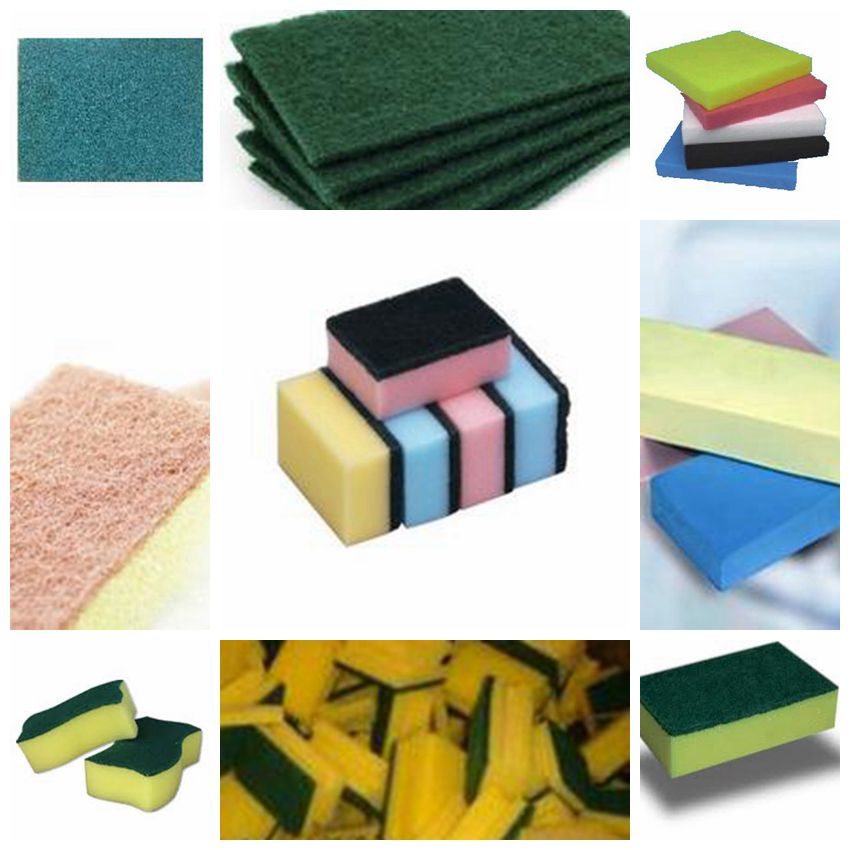 AC380/50HZ Vertical Sponge Foam Cutting Machine with Hot Melt Glue Laminating Function