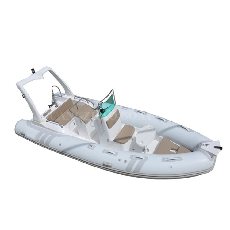 19ft Hypalon 3.5 Hp Outboard Motor Speed / Aluminum Fishing Boat