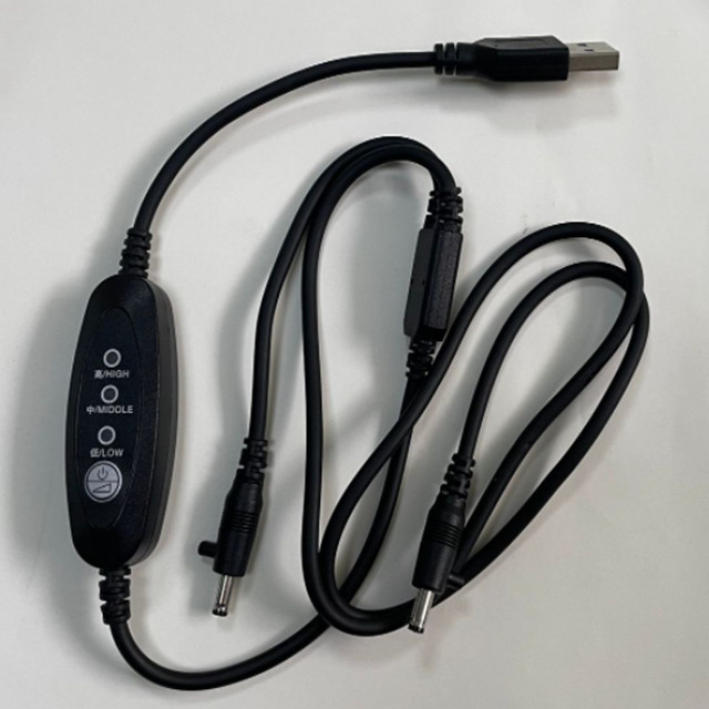 Low Voltage Usb Dc Cable 13cm Straight Angle Usb Power Switch Cable