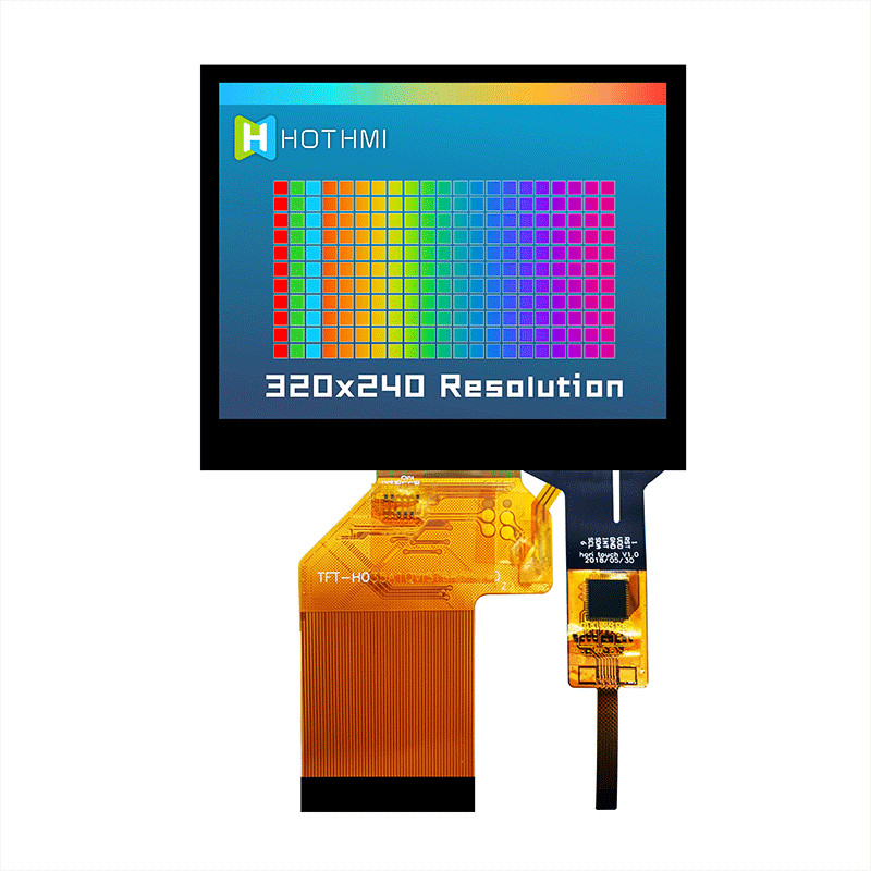 3.5" LCD TFT Touch Panel 320x240 For Vehicle Instrumentation Pcap Monitor