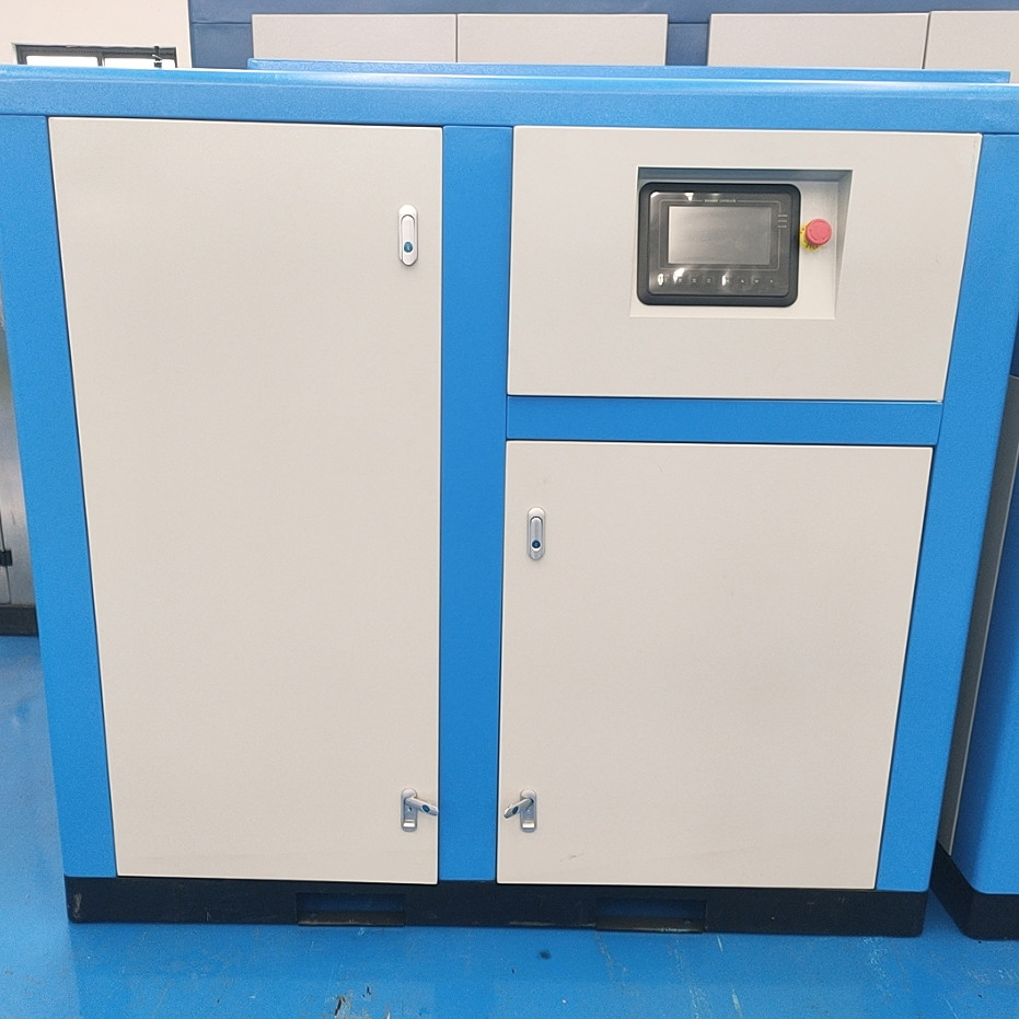 Spiral Air Compressor Pressure Vessel Twin Screws
