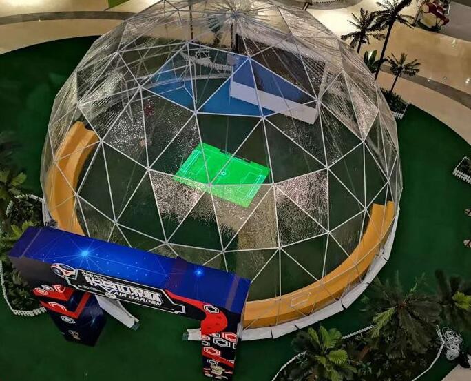 20M PVC Geodesic Dome Strong Structure Steel Party Tent Transparent Wedding Tent