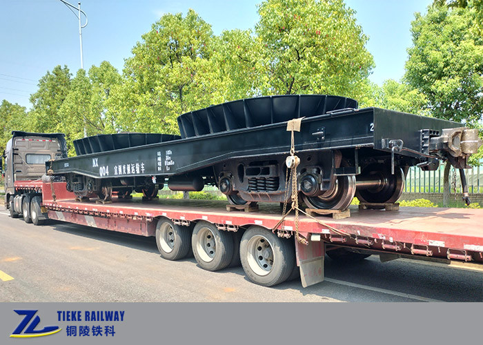100T Heavy Load Wagon Steel Slag Transport Rail Car Steel Factory Rail Wagon