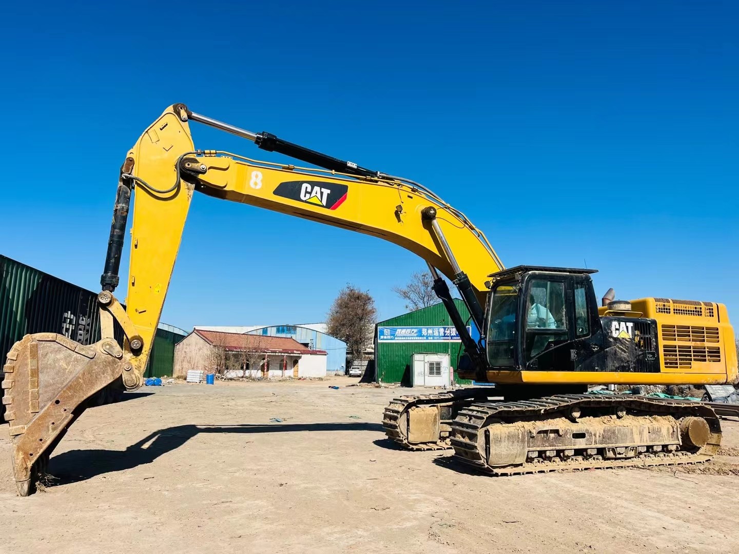 Second-Hand CAT349D2 Excavator Bucket Capacity 2.1 Cubic Meters