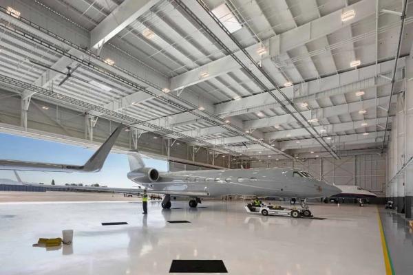 Portal Frame Aircraft Hangar Steel Buildings Light Steel Structure Building