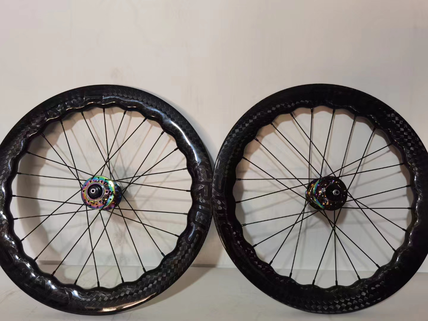 BMX Carbon Wheelset 1.8kg Weight for Crius Folding Bike Long-Lasting Performance