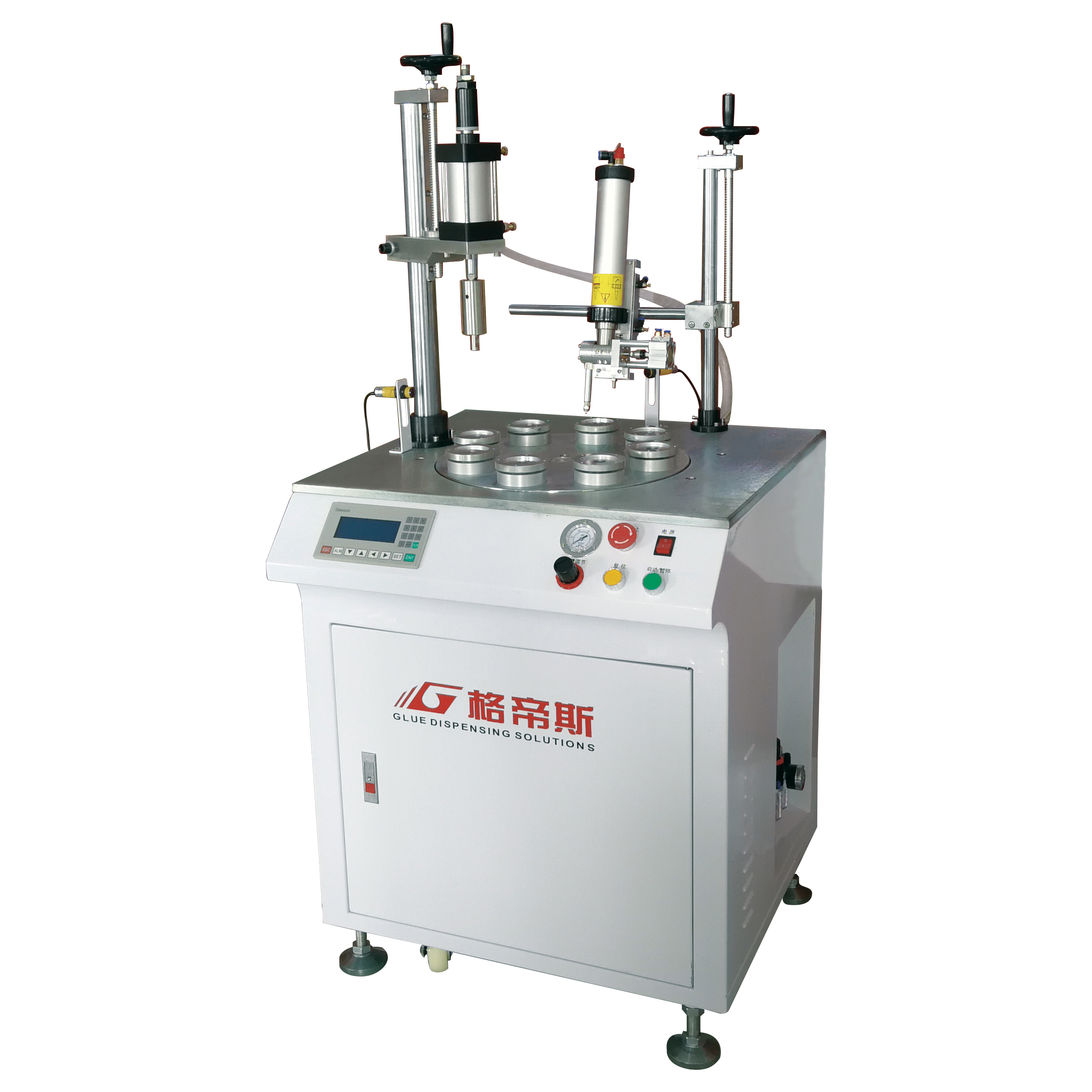 E27 E14 LED bulb riveting machine  locking, wire cutting, bending, testing machine high efficiency bulb assembly machine